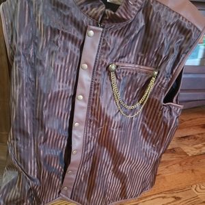 Mens steam punk vest